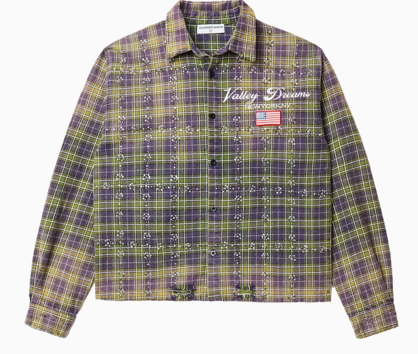 Flannel Purple Green