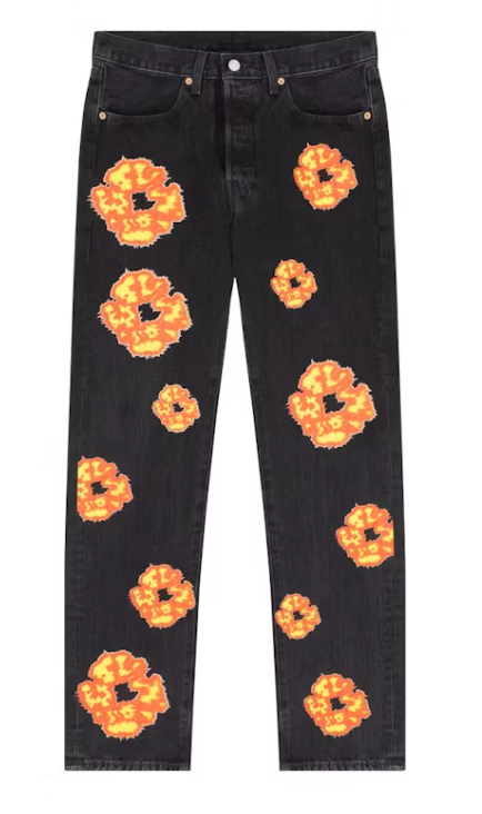 Denim Tears x Offset 501 Jeans Black