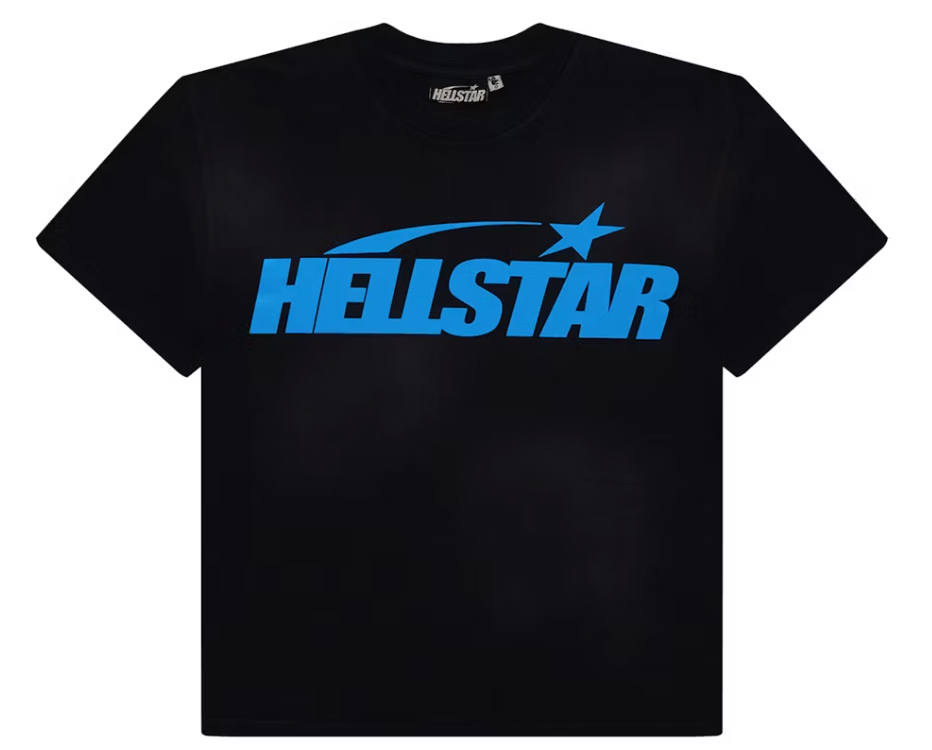 Hellstar Classic T-shirt Black/Blue