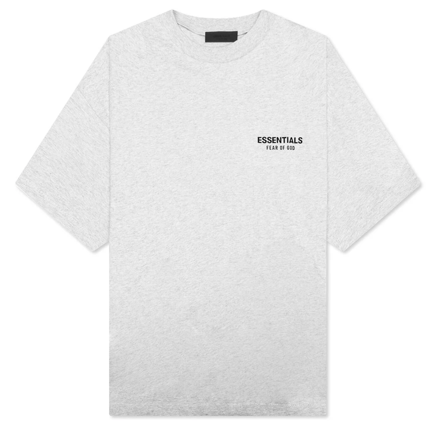 Essentials Jersey Crewneck Tee Light Heather Grey (FW24)