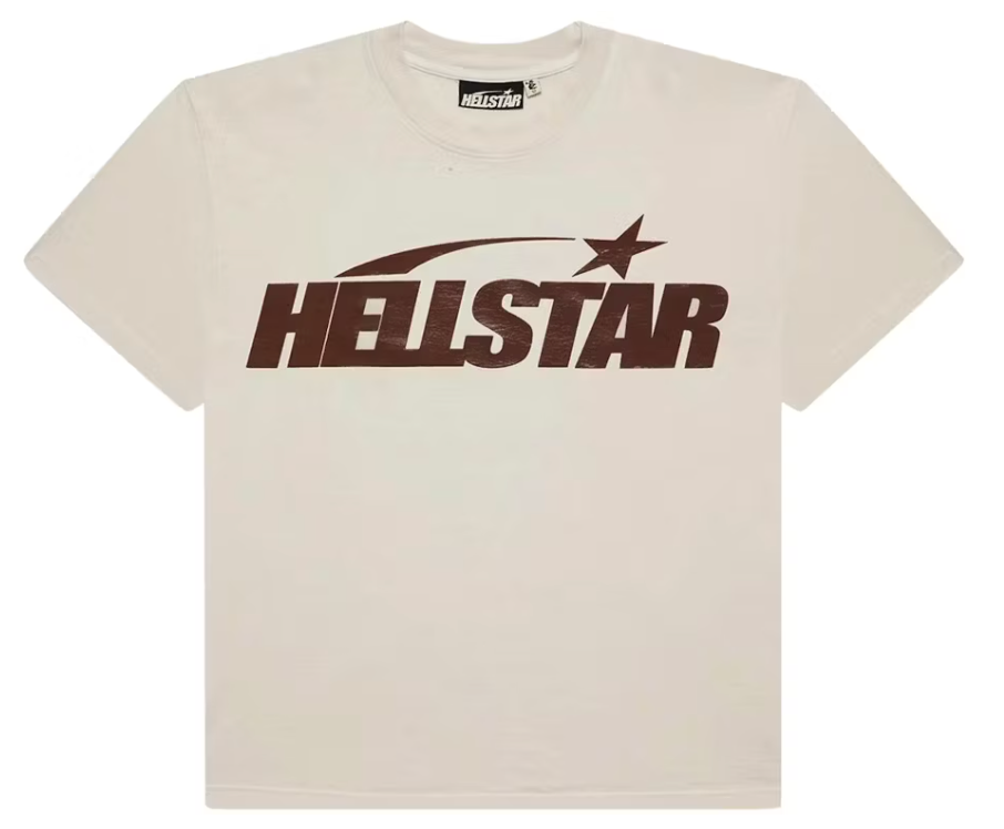 Hellstar Classic T-shirt White/Brown