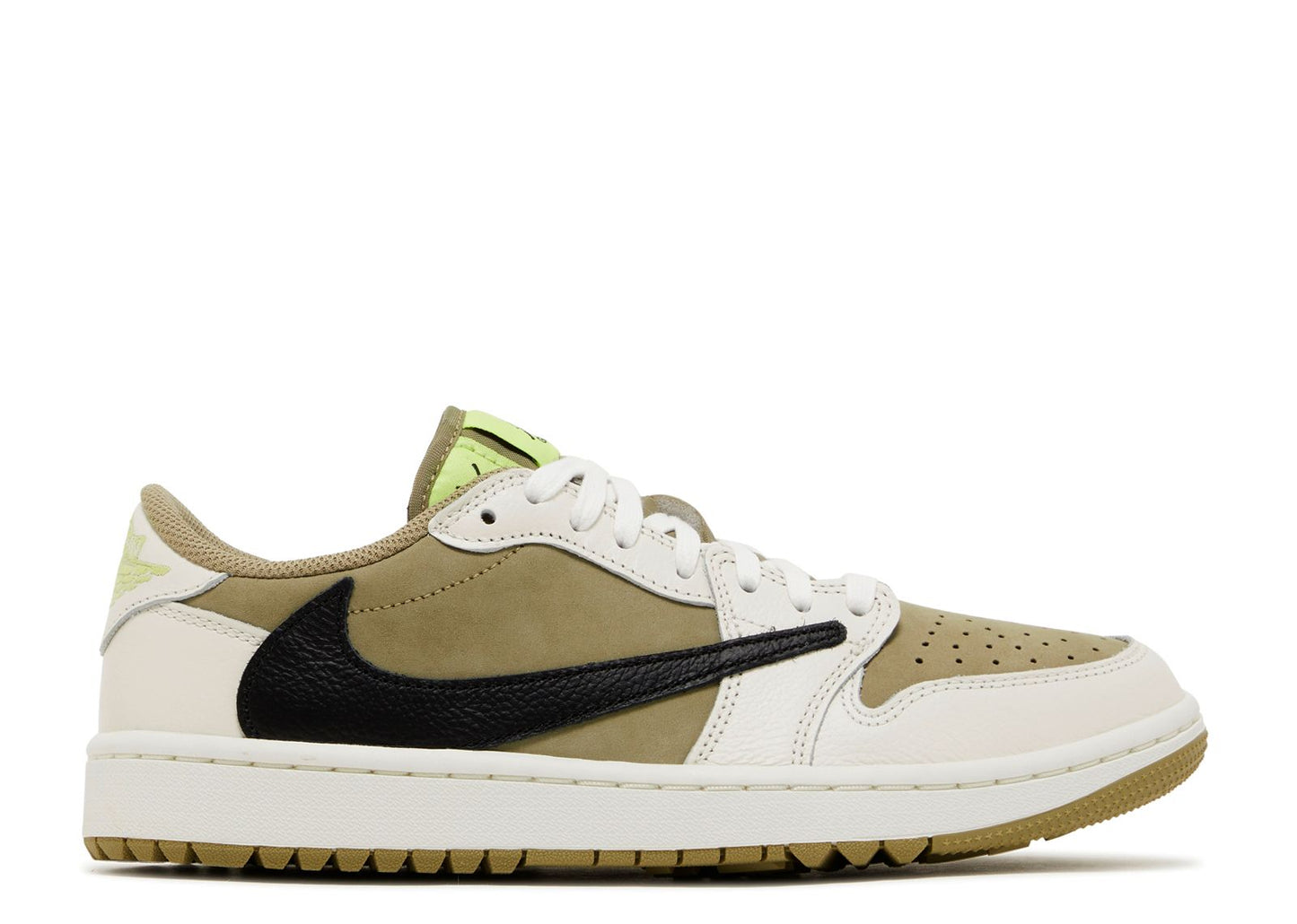 Jordan 1 Retro Low Golf Travis Scott Neutral Olive (Men's)