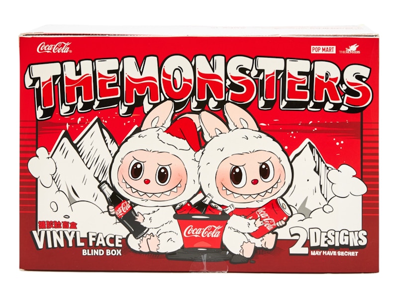 Pop Mart Labubu The Monsters Coca Cola Series Vinyl Face Sealed Case (6 Blind Box) - Primary Image