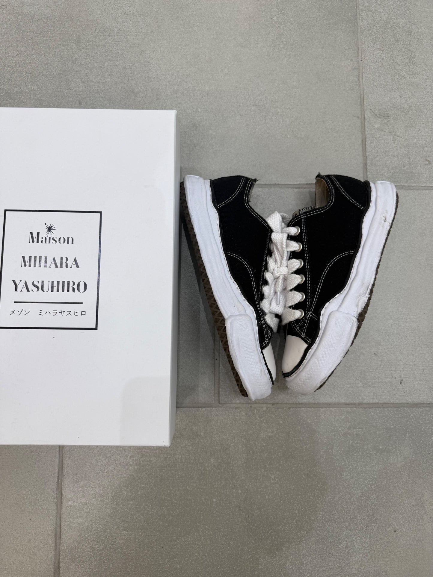 Maison Mihara Yasuhiro Maison Mihara Yasuhiro Hank OG Sole Canvas Low Size 7.5 (Pre-Owned)