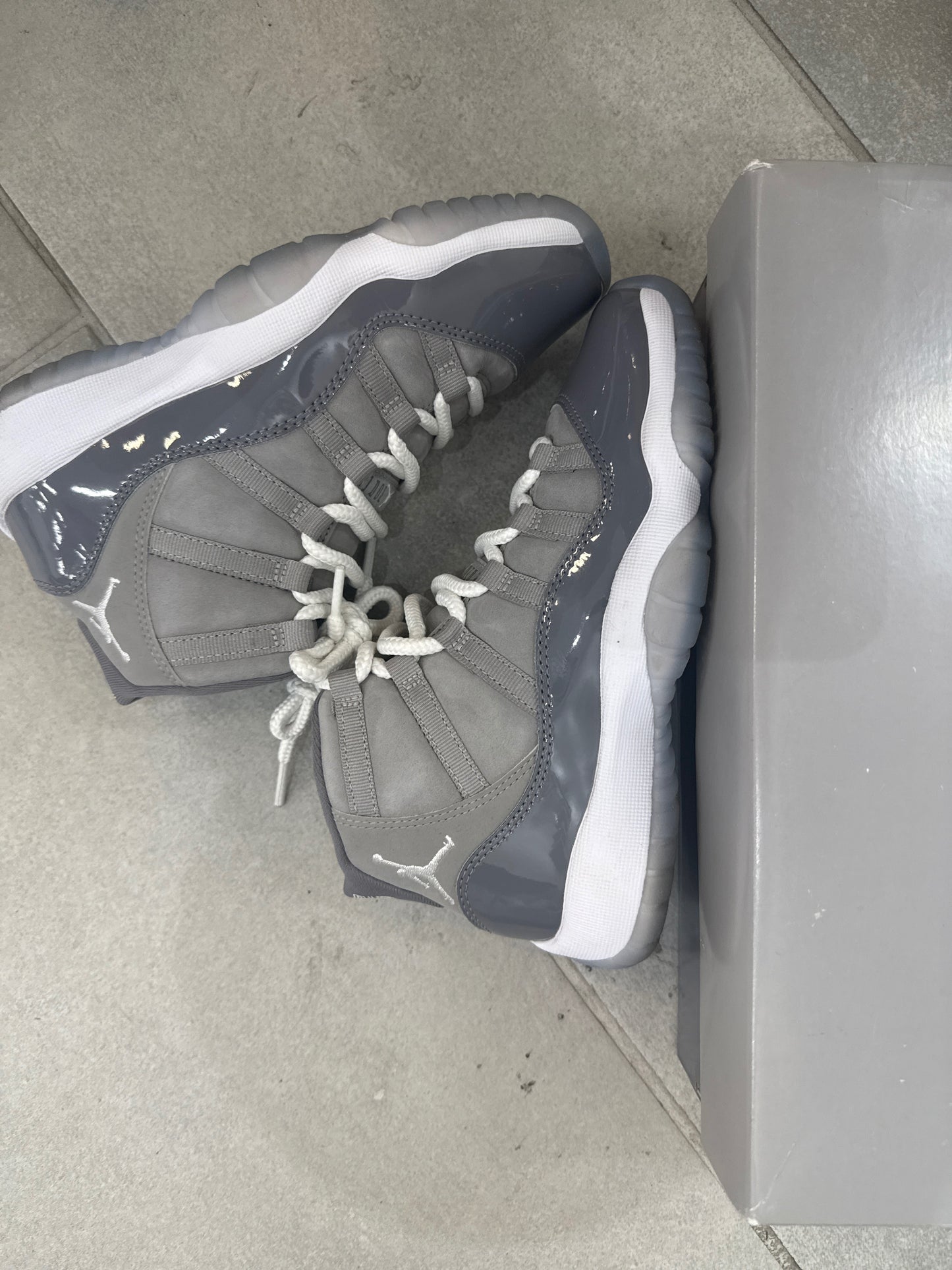 Jordan 11 Retro Cool Grey Size 3.5Y (Pre-Owned)