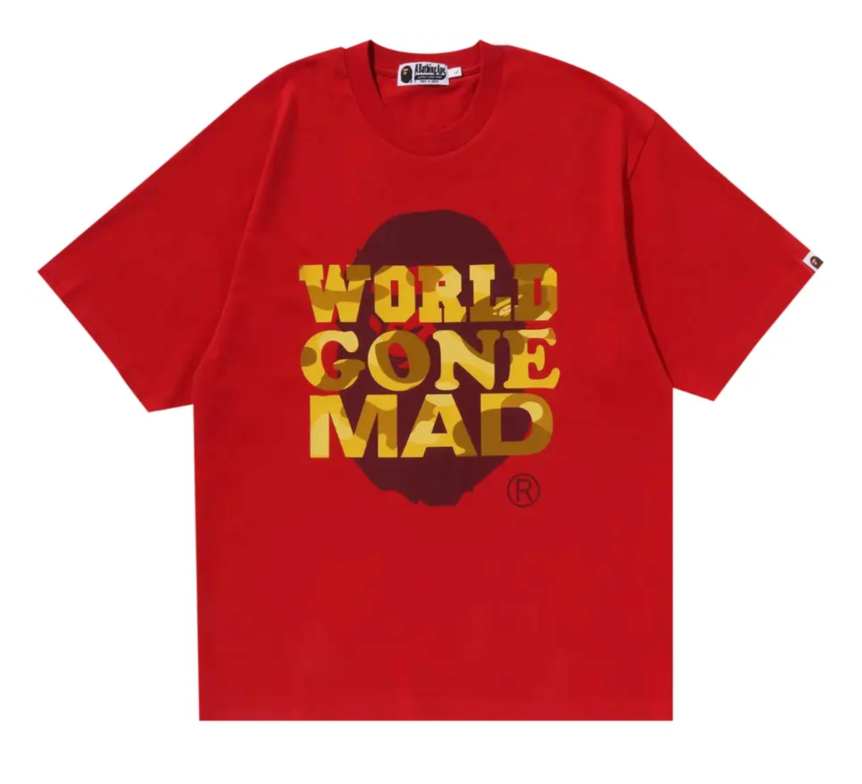 BAPE WGM Tee Red 