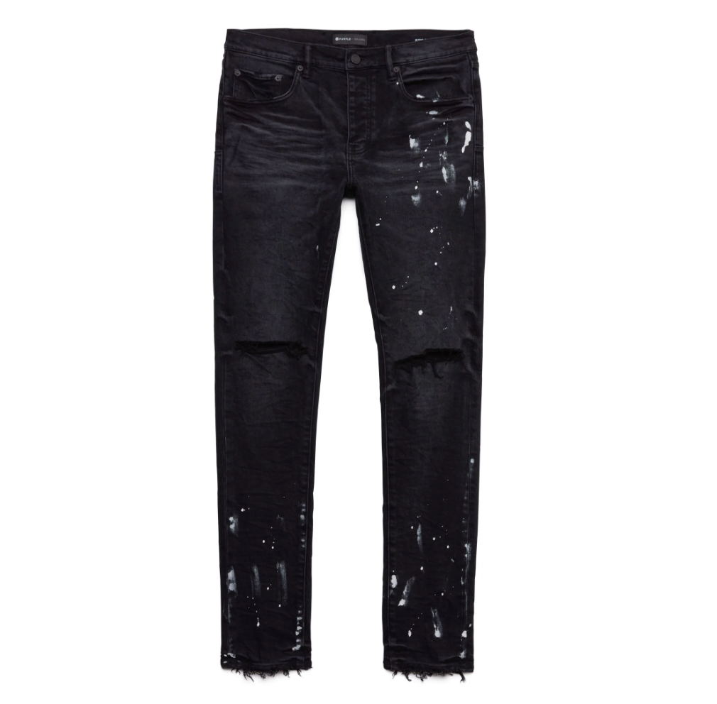 Purple P001 Black Resin Knee Split