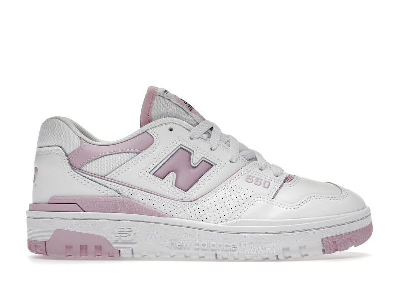 550 White Bubblegum Pink (Women's)