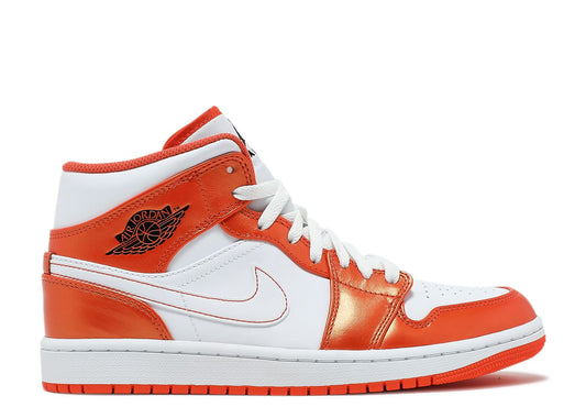 Jordan 1 Mid Metallic Orange (Men's)