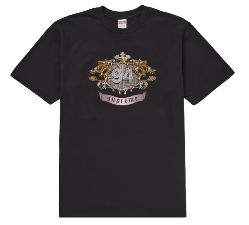 Supreme Diamonds Tee (FW24) Black