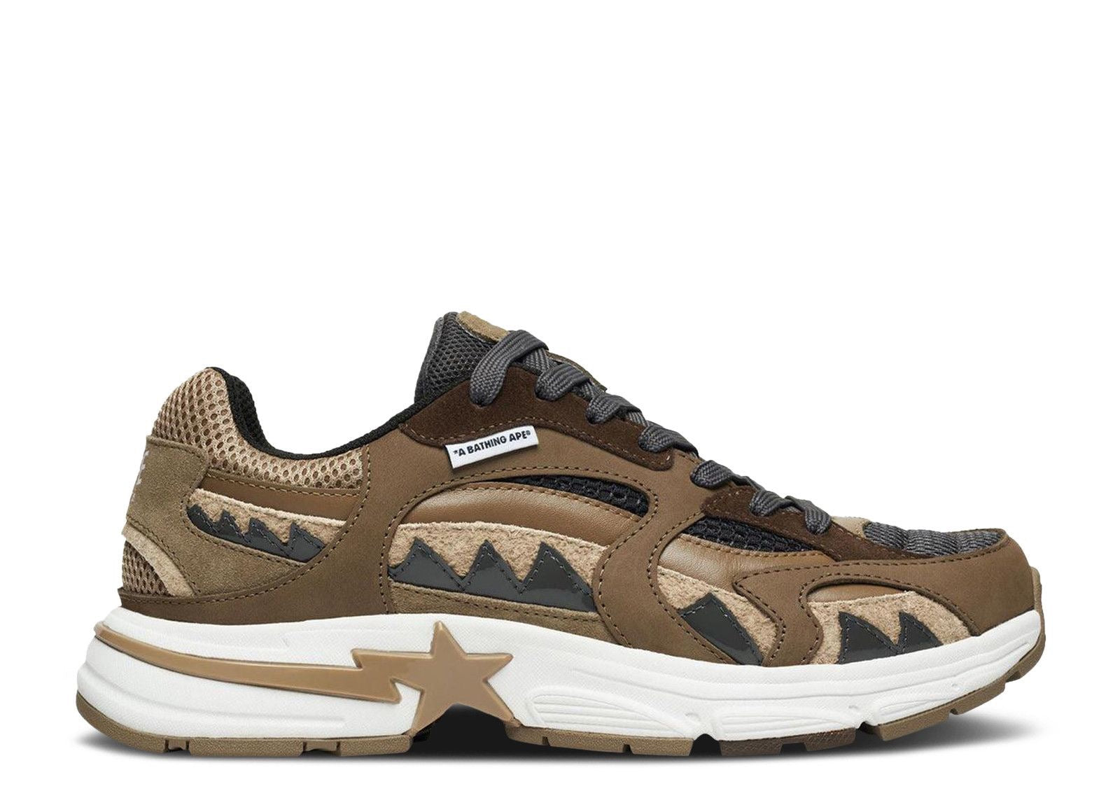 A Bathing Ape A Bathing Ape Shark Sta M2 Beige (Men's)