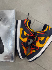 Nike Dunk Low Off White University Gold Size 9 (Pre-Owned)