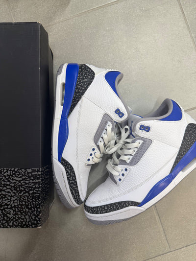 Jordan 3 Retro Racer Blue Size 10.5 (Pre-Owned)