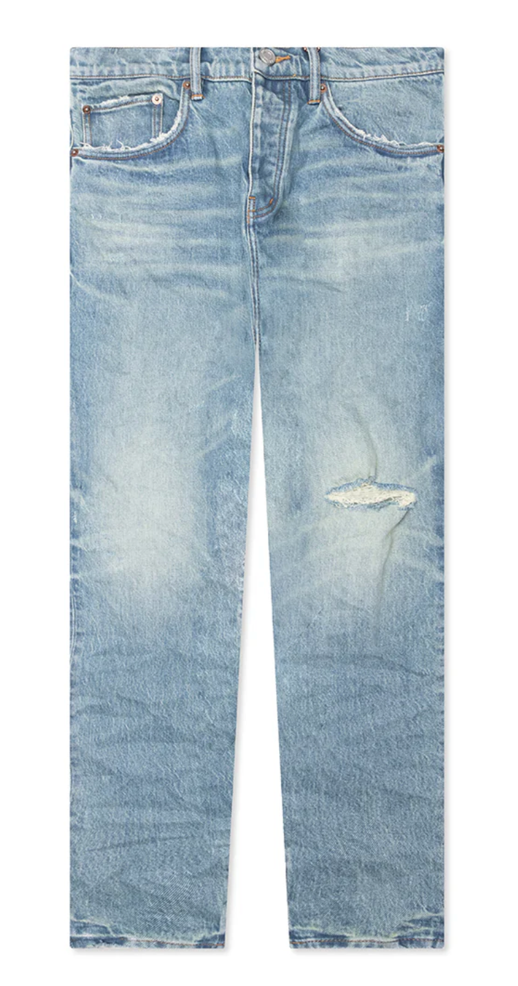 Vintage Knee Blowout - Mid Indigo