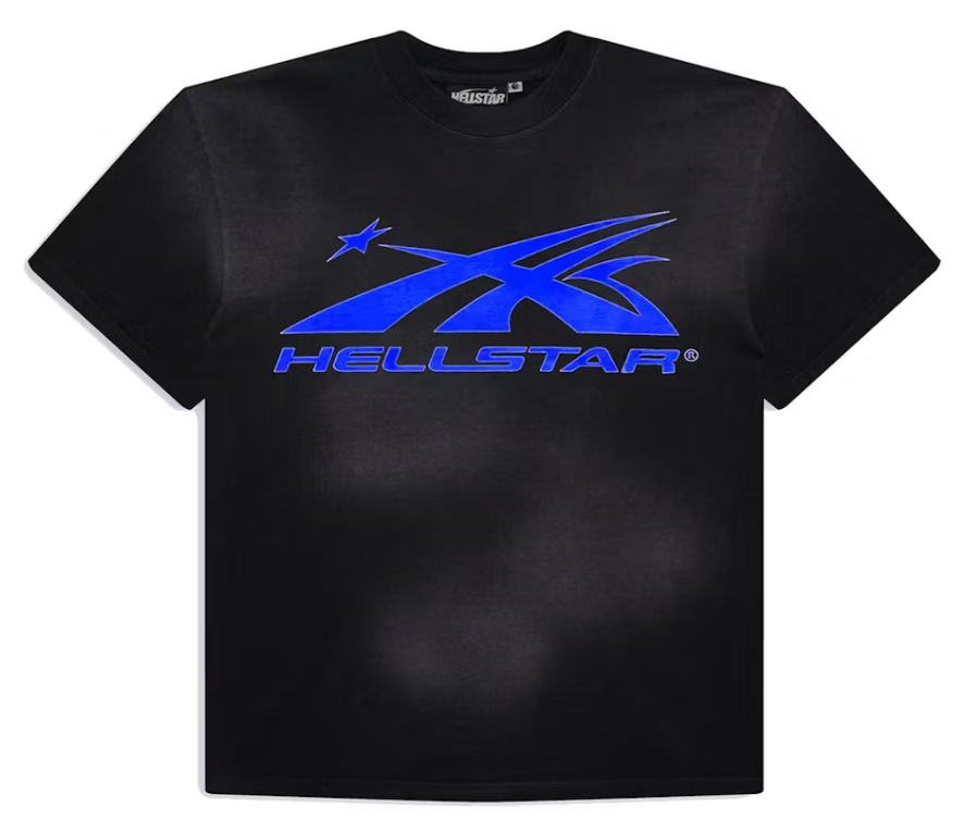 Hellstar Sports Core Logo Gel T-shirt Royal Blue