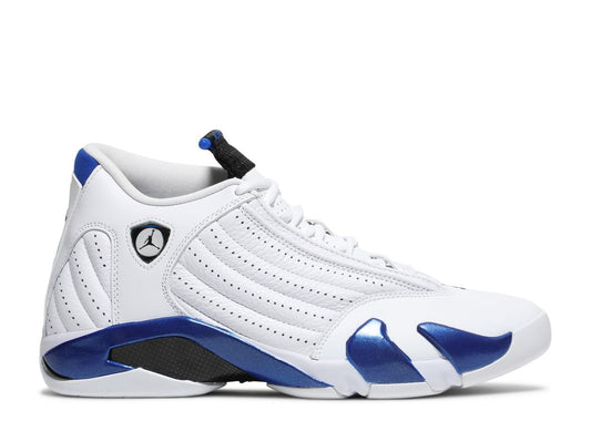 Jordan 14 Retro White Hyper Royal (Men's)