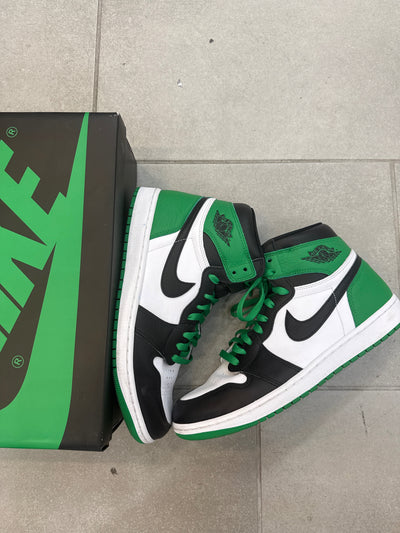Jordan 1 Retro High OG Lucky Green Size 10.5 (Pre-Owned)