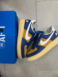 Nike Air Force 1 Low SP Undefeated 5 On It Blue Yellow Croc Size 12 (Pre-Owned)