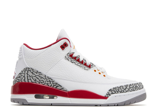 Jordan 3 Retro Cardinal Red (Men's)