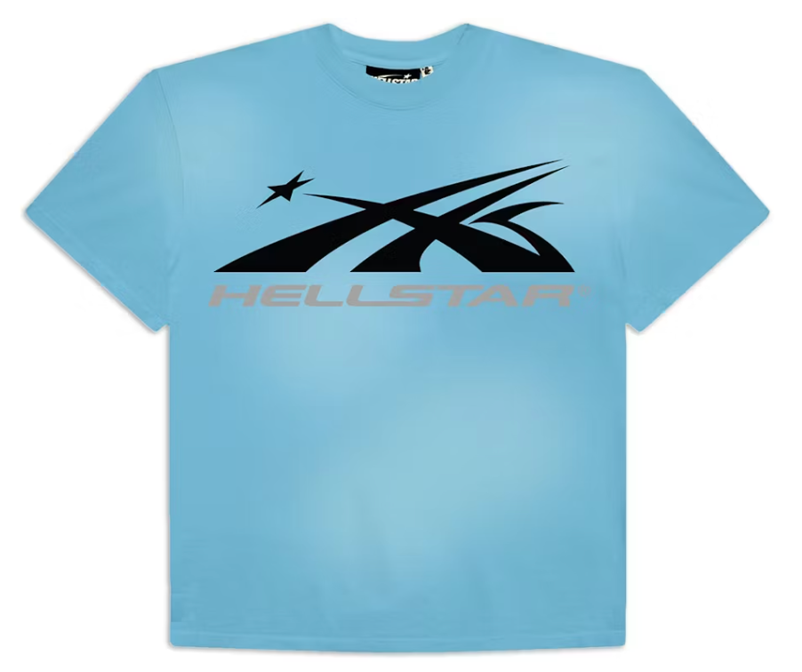 Hellstar Sports Core Logo Gel T-Shirt Blue