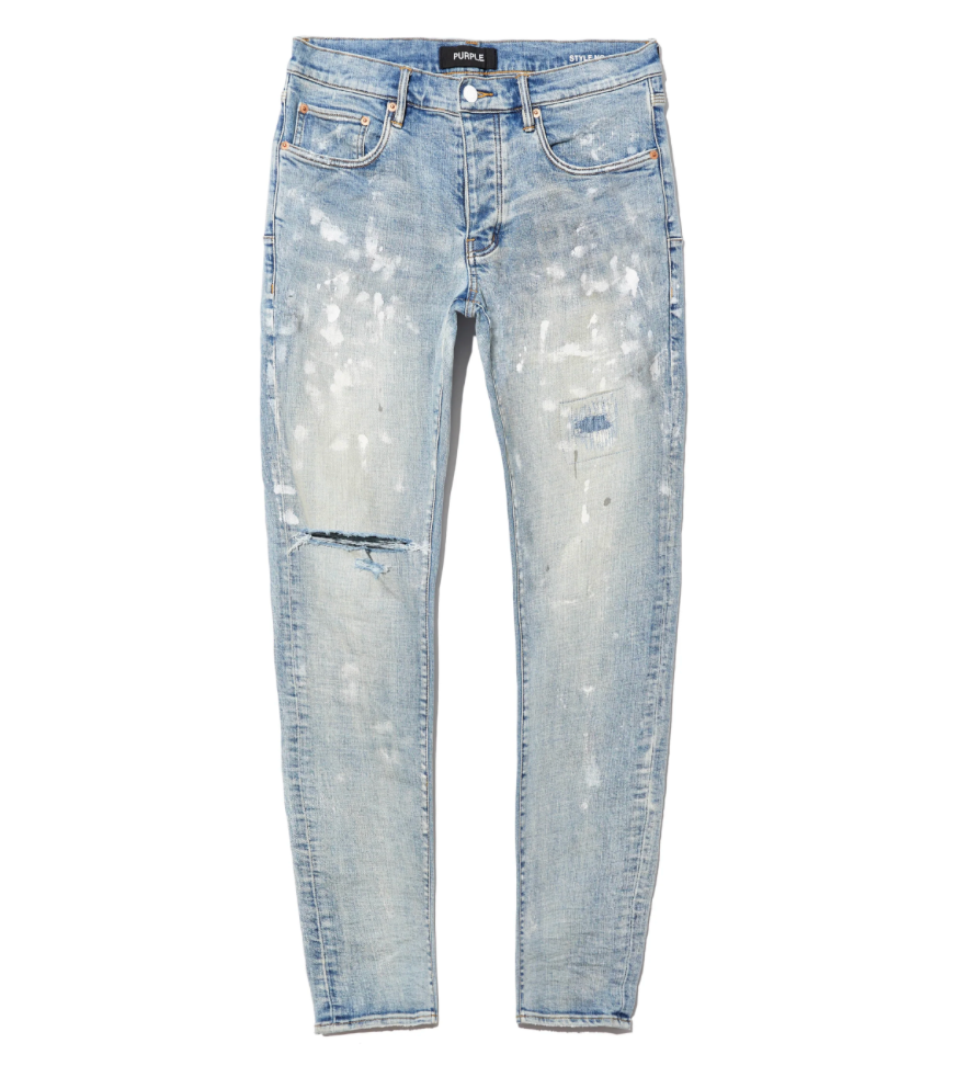 Purple P001 Light Indigo Paint Blowout