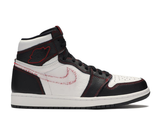 Jordan 1 Retro High Defiant White Black Gym Red (Men's)