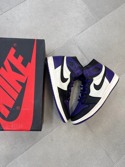 Jordan 1 Retro High Court Purple Size 10.5 (Pre-Owned)