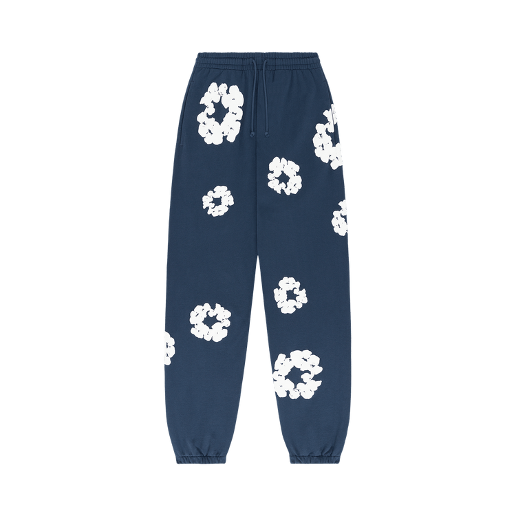 Cotton Wreath Sweatpant Navy