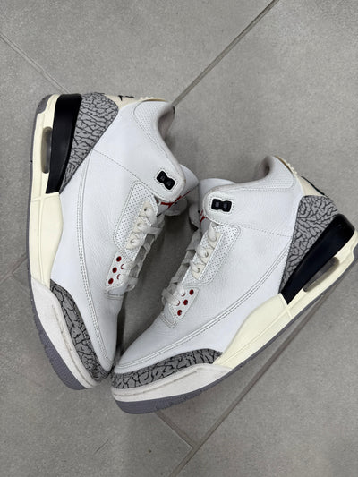 Jordan 3 Retro White Cement Reminaged Size 12 (Pre-Owned)
