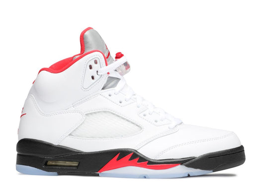Jordan 5 Retro Fire Red Silver Tongue (2020) (Men's)