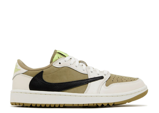 Jordan 1 Retro Low Golf Travis Scott Neutral Olive (Men's)