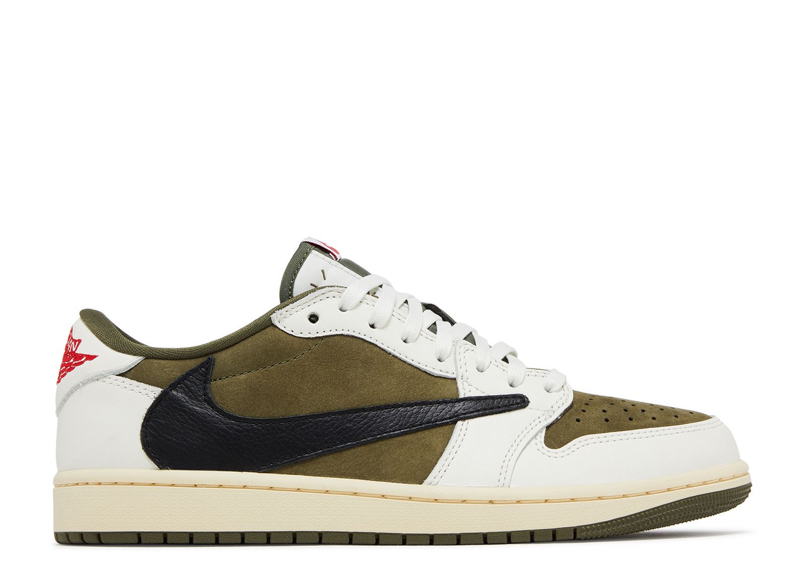 Jordan 1 Retro Low OG SP Travis Scott Medium Olive (Men's)
