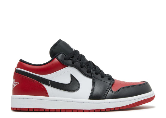 Jordan 1 Low Bred Toe (Men's)