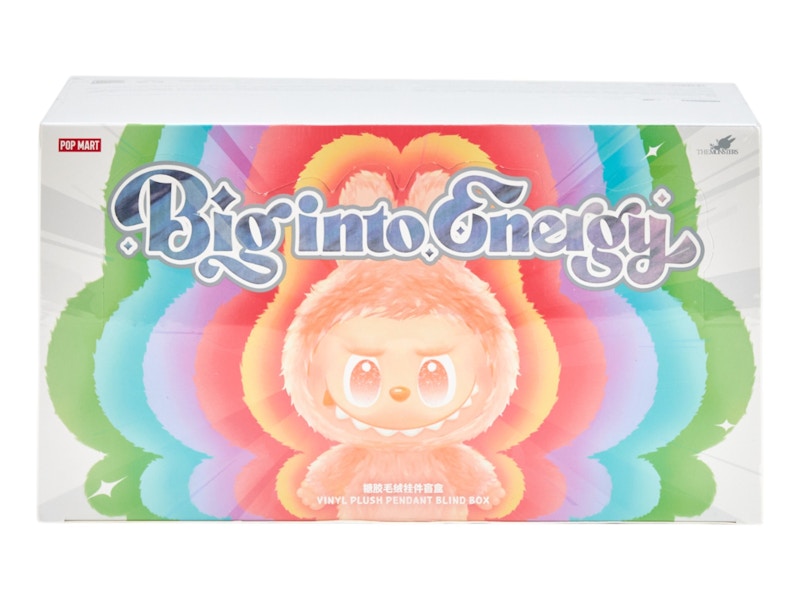 Pop Mart Labubu The Monsters Big into Energy Series Vinyl Plush Pendant Sealed Case (6 Blind Box)  - Primary Image