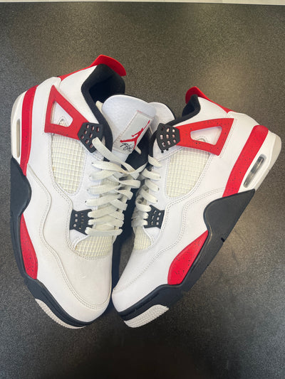 Jordan 4 Retro Red Cement Size 12 (Pre-Owned)