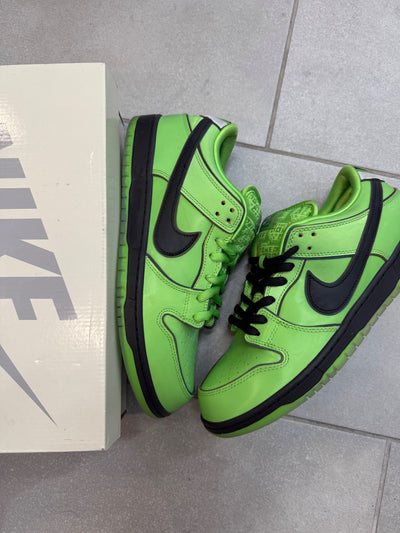 Nike SB Dunk Low The Powerpuff Girls Buttercup Size 12 (Pre-Owned)