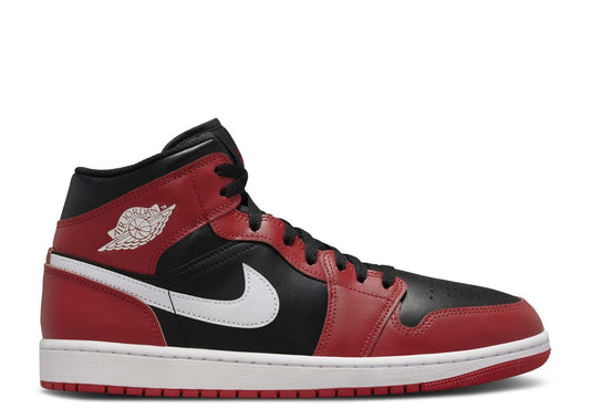 Jordan 1 Mid Gym Red Black White (2024) (Men's)