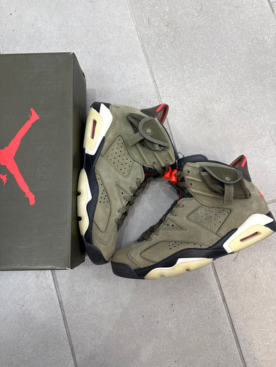 Jordan 6 Retro Travis Scott Size 10.5 (Pre-Owned)