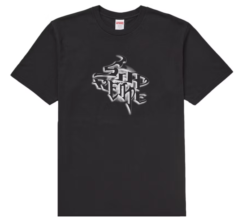 Supreme Smoke Tee (FW24) Black
