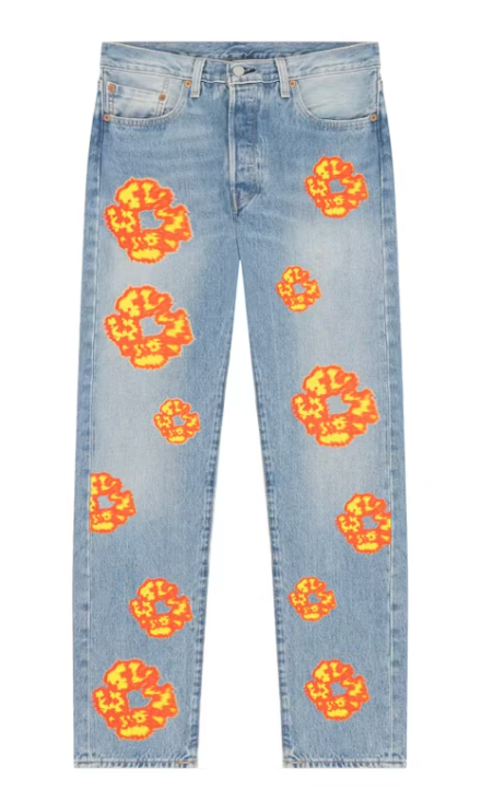 Denim Tears x Offset 501 Jeans Light Wash