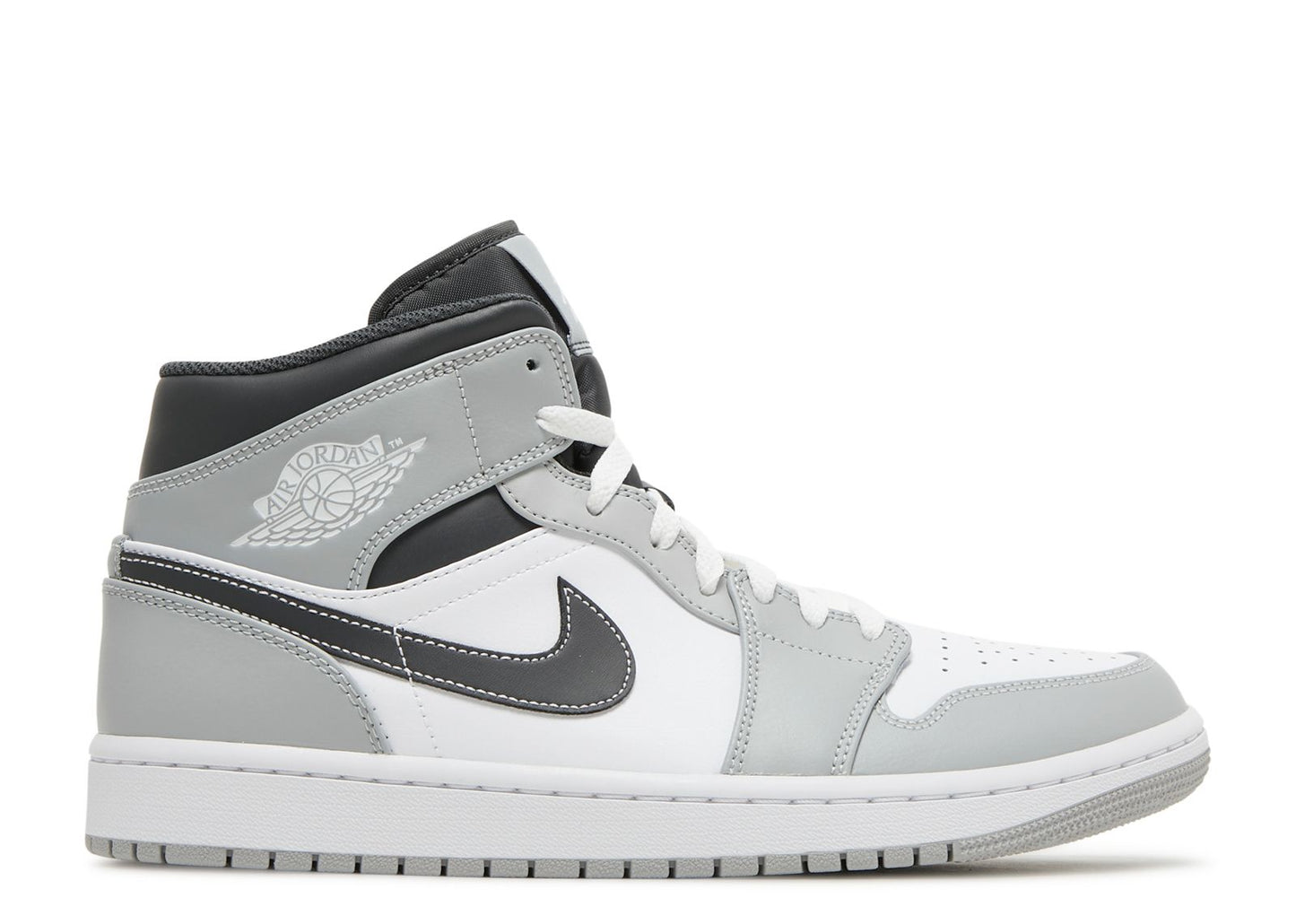 Jordan 1 Mid Light Smoke Grey Anthracite (Men's)